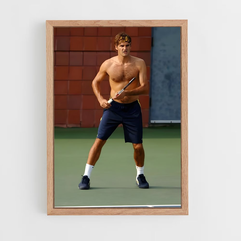 Poster Federer Unleashed – affiche Tennis (vue 4)